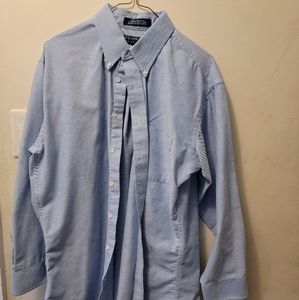 CLAYBROOKE Wrinkle Free Oxford Button Up Shirt Long Sleeve